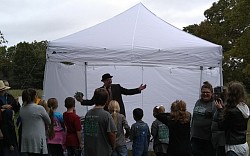Carlos David outdoor magic show