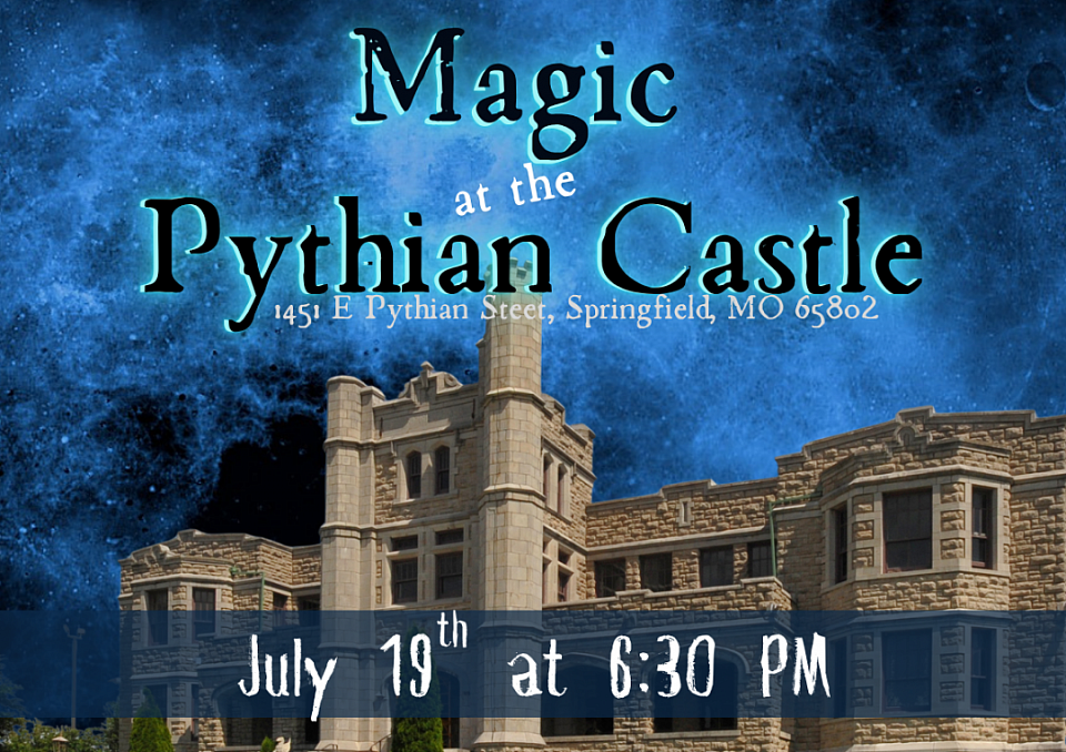 Magician Carlos David, Magician Vince Johari, Springfield, Missouri, Ozarks entertainment, Pythian Castle, Haunted Magic, Magic Show