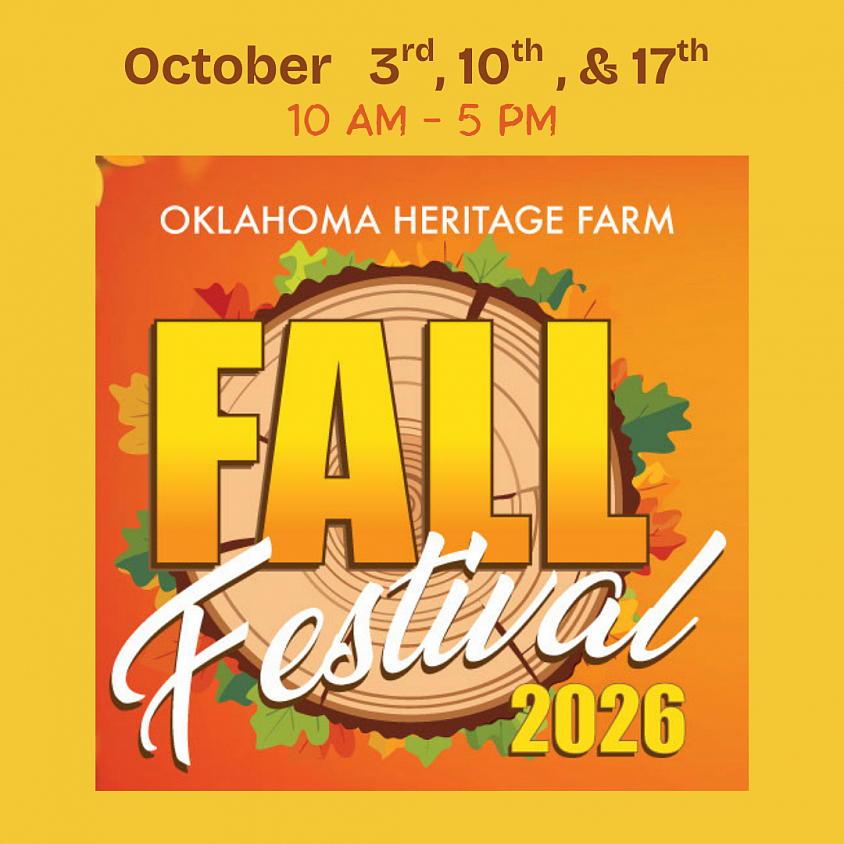 Magician Carlos David performing at Oklahoma Heritage Farm Fall Festival in October of 2026